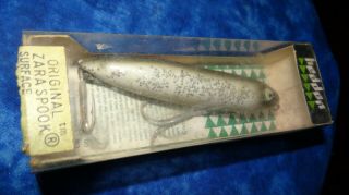 Vintage Heddon Dowagiac Zara Spook Topwater Lure Old Fishing Lures Bass Bait Wow