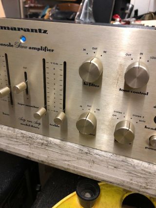 Vintage Marantz Model Thirty 30 Integrated Amplifier - Rare Amp 3