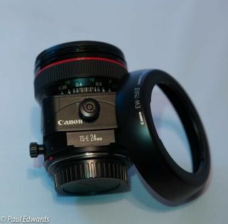Canon Ts - E 24mm F/3.  5 Tilt - Shift A Rare Lens For Canon 