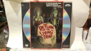 Return Of The Living Dead Laserdisc (horror) Rare Disc