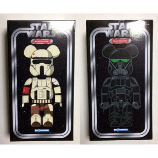 Be@rbrick Bearbrick Star Wars Death Vader Shoretrooper 400 Medicom Toy