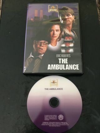 Rare & Oop The Ambulance On Dvd Eric Roberts James Earl Jones Mod Htf