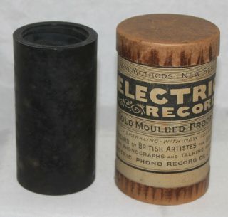 Rare English Electric Cylinder Record C.  1904 - 5