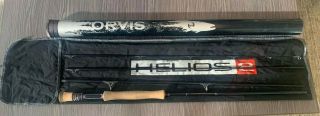 Rare (sw) Saltwater Orvis Helios 2 9’ 6wt Tip Flex Fly Rod In Tube W/ Sleeve