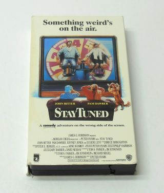 Stay Tuned 1992 Vhs Rare Oop 90 