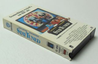 STAY TUNED 1992 VHS RARE OOP 90 ' s CULT COMEDY VG Cond.  John Ritter 3