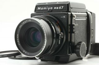 [ Rare ] Mamiya Rb67 Pro S Sekor C 90mm Lens Motorized 6x7 Filmback Japan