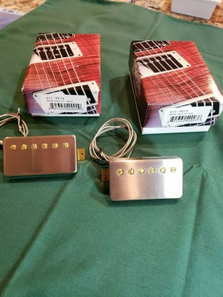 Prs Paul Reed Smith Modern Eagle/rp Pickup Set - Rare - Ec,  In Orig.  Boxes