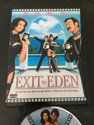 Exit To Eden DVD Rare OOP Snap Case Rosie O ' Donnell Dan Aykroyd COND 2