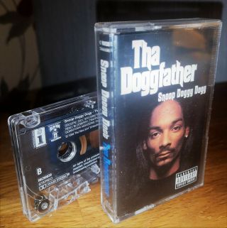Snoop Doggy Dogg - Tha Doggfather Cassette Tape (1996,  Death Row) Rare Snoop Dogg