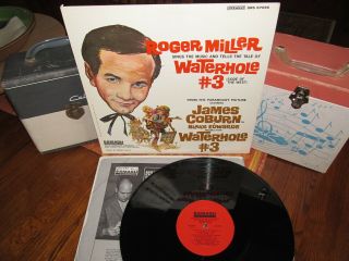 Roger Miller Rare Vinyl Lp Waterhole 3 James Coburn 1967 Smash Beauty