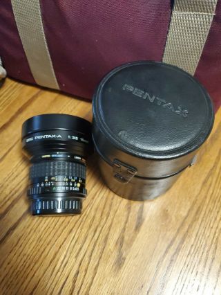 【 Rare 】mint Aaa,  Smc Pentax 15mm F3.  5 Fisheye Lens K Mount From Japan 422541