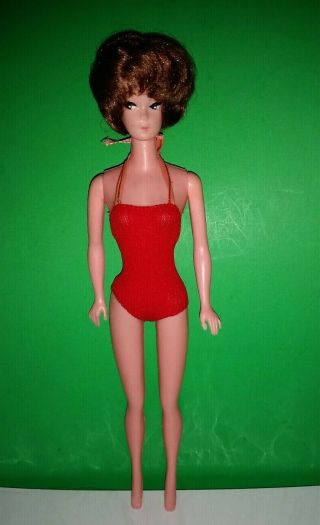 Vintage Barbie Bubblecut 1960s Clone Doll 11 - 1/2 ",  By International