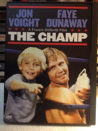 The Champ (dvd,  2002) Jon Voight Faye Dunaway Ricky Schroeder Rare Drama 1979