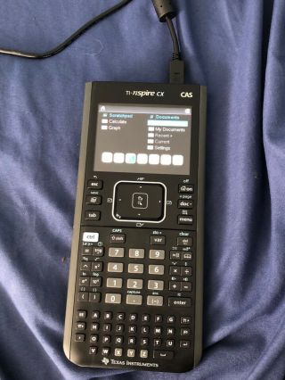 Texas Instruments TI - Nspire CX CAS Handheld Graphing Calculator.  Rarely 2
