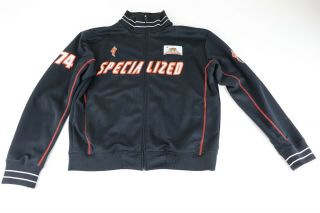 Specialized 74 California Rare Cycling Track Warm Up Full Zip Jacket Size - L