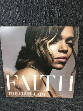 Faith Evans,  The First Lady.  Rare Vinyl 2 Lp Set.  Record Album.  Nm Vinyl.