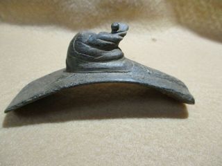 RARE Engraved Hopewell Turtle Pipe 2