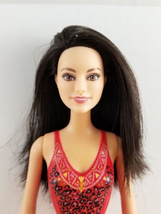 Mattel Barbie Raquelle Doll Asian Ethnic Black Hair Hard to Find Rare Swimsuit 3