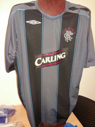 Rangers 3rd Shirt 2007/08 X - Large Rare And Vintage