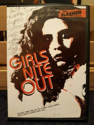 Girls Nite Out (1982) Dvd Guilty Pleasures Rare Horror Slasher Julia Montgomery