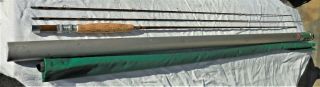 Very Rare Orvis Impregnated Midge Nymph Bamboo Fly Rod 2 Tips 7 