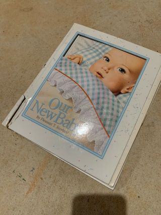 Rare Bitty Baby Pleasant Company Touch & Feel Book Our Baby