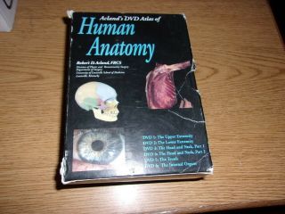 Acland Dvd Atlas Of Human Anatomy (6 Dvd) Very Rare Medicine Medical Science