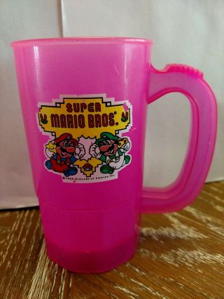 Mario Bros Nintendo Nes Era 1988 Plastic Kid 