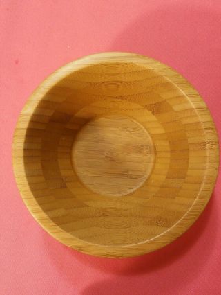 Vintage Wooden Bowl,  Signed.  Hand Crafted.