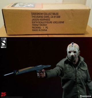 Friday The 13th Part 3 Rare Exclusive Sideshow 2017 Jason Voorhees Figure Misb