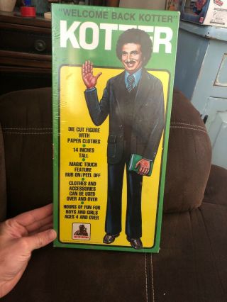Welcome Back Kotter Paper Doll Die Cut Figure 14 " Factory Box