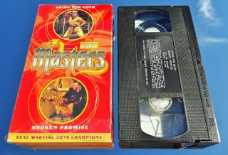 Wmac Masters 4 - Broken Promise (vhs) Rare Live Action Martial Arts Made For Tv