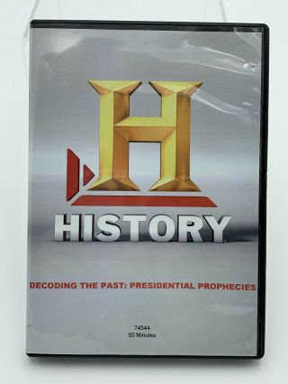 Decoding The Past - Presidential Prophecies (dvd,  2012) History Channel Rare