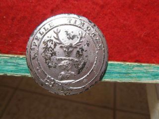 Detecting Find Large 25mm Livery Button Stag Over Knight?