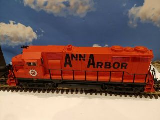 Atlas Very Rare Ann Arbor Gp - 35 387 3 - Rail 1136 - 1 Will Run With Mth Lionel