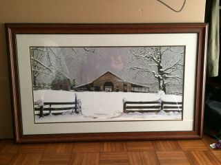 Bob Timberlake Framed Art " Winter 
