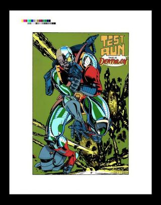 Jackson Guice Marvel Comics Presents 62 Rare Production Art Pg 1