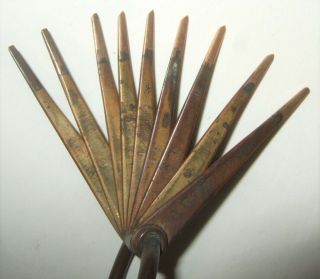 Gold Testing Needles Antique Gold Tipped Needles 4k To 20k Rare Gold Tester