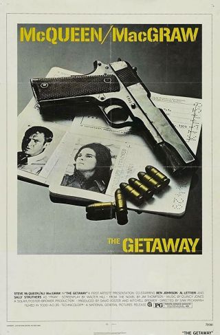 Rare 16mm Feature: The Getaway (letterboxed) Steve Mcqueen / Sam Peckinpah