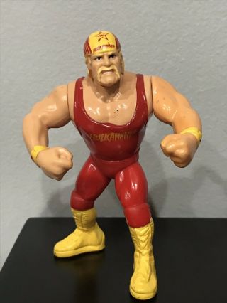 Hulk Hogan Hasbro Figure Wwe Wwf Wcw Rare Vintage Red Hulkamania Mail Away