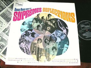 Diana Ross & The Supremes - Reflections,  Rare Orig 1968 Uk Mono Lp/ Inner