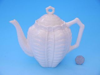 Rare Shelley Foley Wileman Teapot - Shell Shape Tea Pot,  Like Belleek