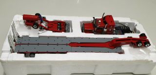 Rare Drake 1:50 Kenworth T909 Prime Mover 2x8 Dolly & 4x8 Swingwing " Rosso Red "