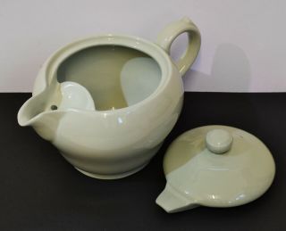 Rare Vintage SPODE Flemish Green Small Teapot - Reg No: 558911.  Celadon Ceramic 2