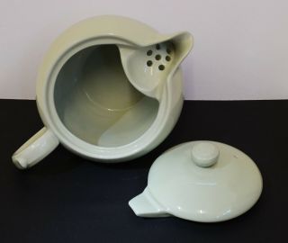Rare Vintage SPODE Flemish Green Small Teapot - Reg No: 558911.  Celadon Ceramic 3