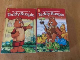 The Complete Adventures Of Teddy Ruxpin 10 Disc Box Set (dvd) 65 Episodes Rare