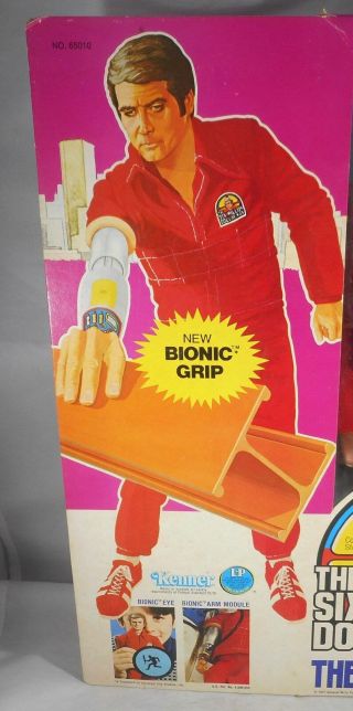 Vintage 1977 Kenner Six Million Dollar Man Bionic Man MIB Bionic Grip 2