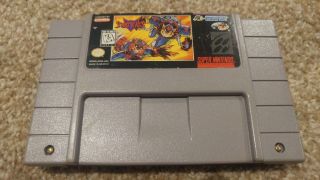 Swat Kats - Nintendo Snes - Rare Authentic Game - Cleaned & Cats