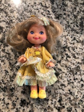 Vintage Banancy Cherry Merry Muffin Doll With Dress And Apron 1988 Mattel Great